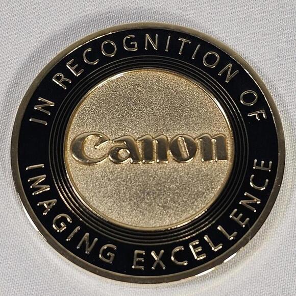 Canon Imaging Excellence Military Recognition Challenge Coin V1 - Picture 1 of 3